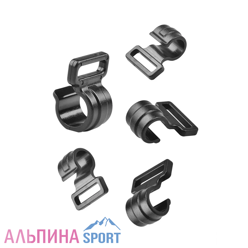 Крючки для крепления палаток к дугам пластиковые "СЛЕДОПЫТ" (5 шт.)