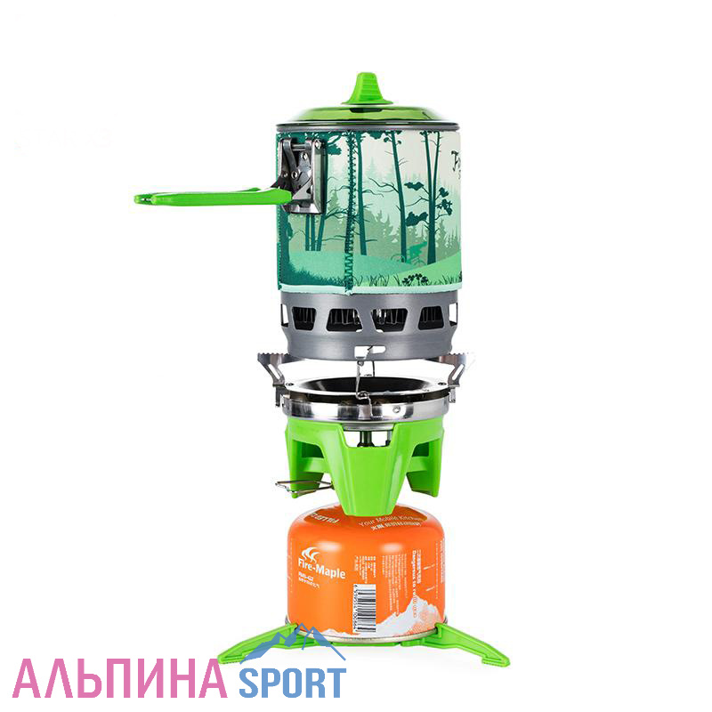 Система для приготовления пищи Fire Maple STAR X3 зеленый