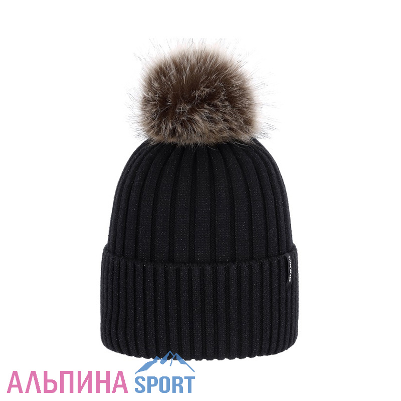 Шапка VIKING Hana Pompon Life Style Black