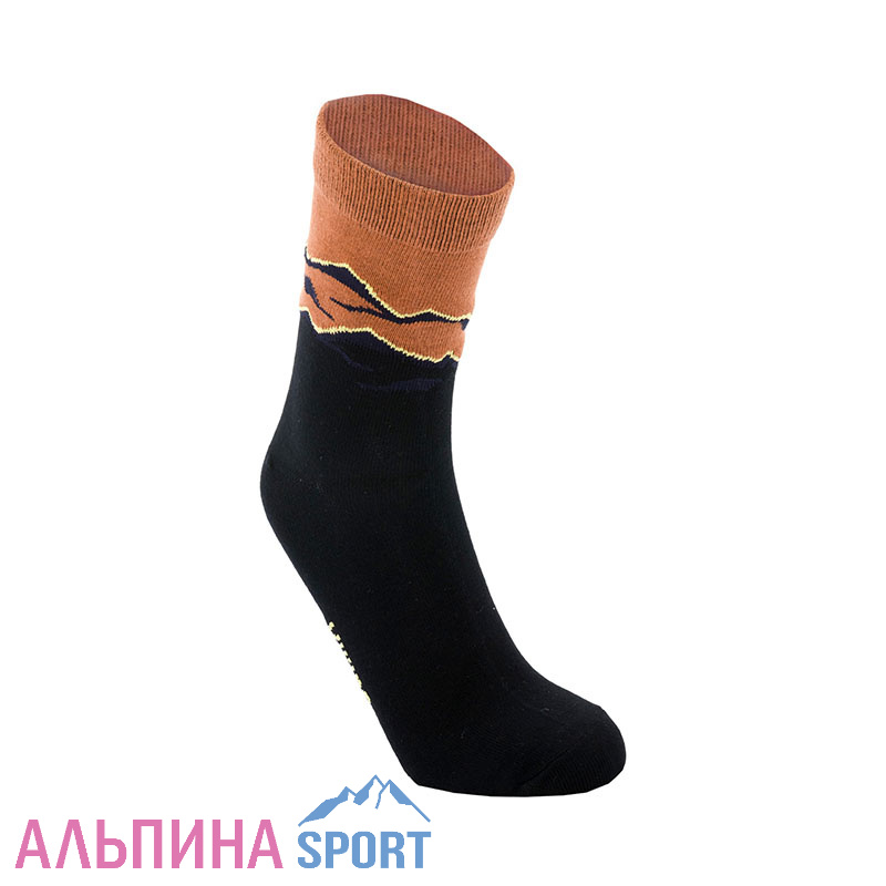 Носки VIKING Boosocks Mid Bamboo_Black/Orange