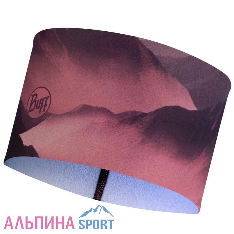 Повязка Buff Tech Fleece Headband Serra Mauve