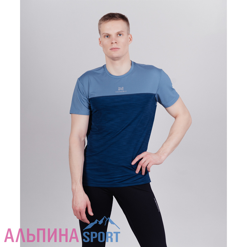 Футболка Nordski Pro Energy Arctic/Blue