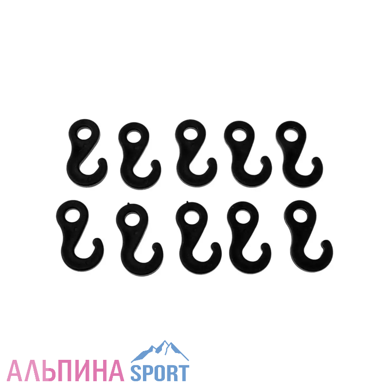 Крючки "СЛЕДОПЫТ" для палаток и снаряжения (10 шт.)