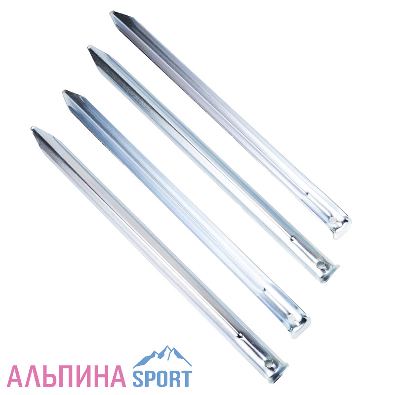 Колышки для палатки "СЛЕДОПЫТ" усиленные, L-29 см (4 шт.)
