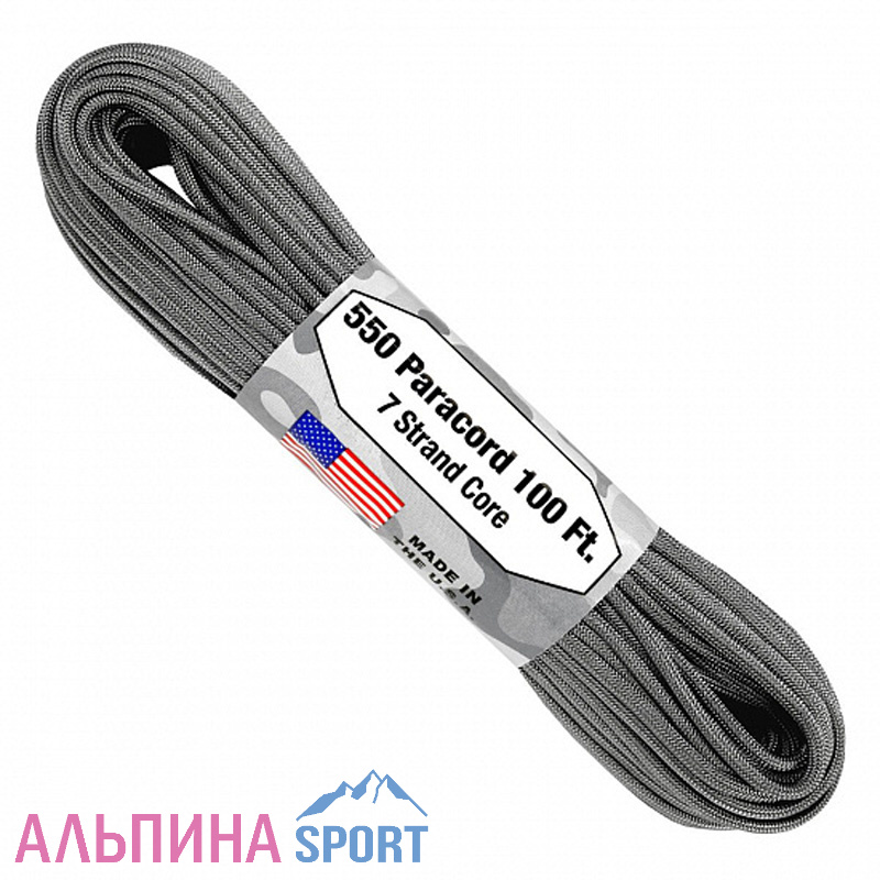 Паракорд 550 ATWOODROPE 4,8мм graphite