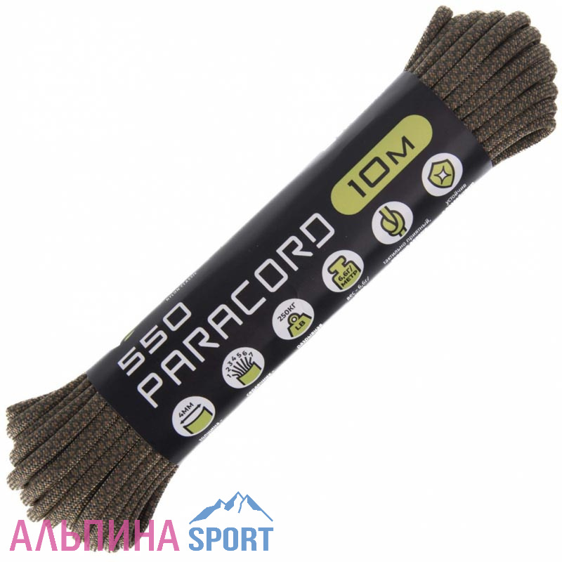 Паракорд 550 CORD nylon 4,0мм (tactical snake coyote)