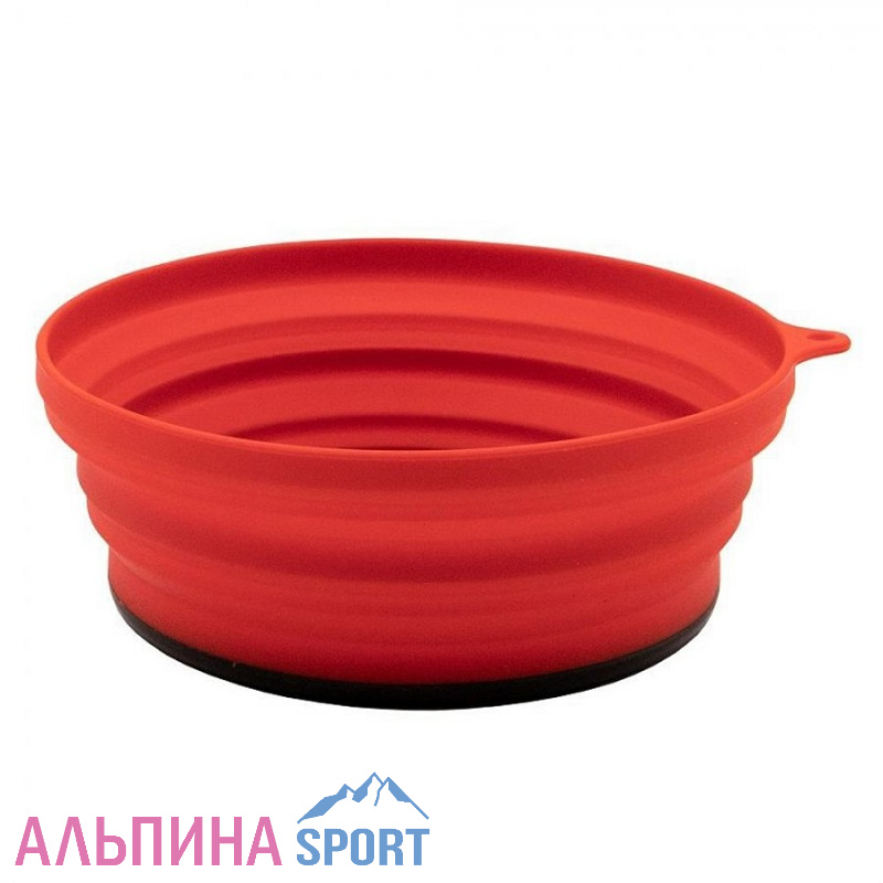 Tramp тарелка силиконовая с пластиковым дном 15*15*8,5