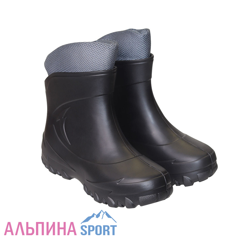 Полусапоги мужские "Барс" ЭВА утеплитель черный