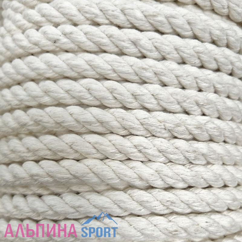 Веревка крученая ХБ d=8мм