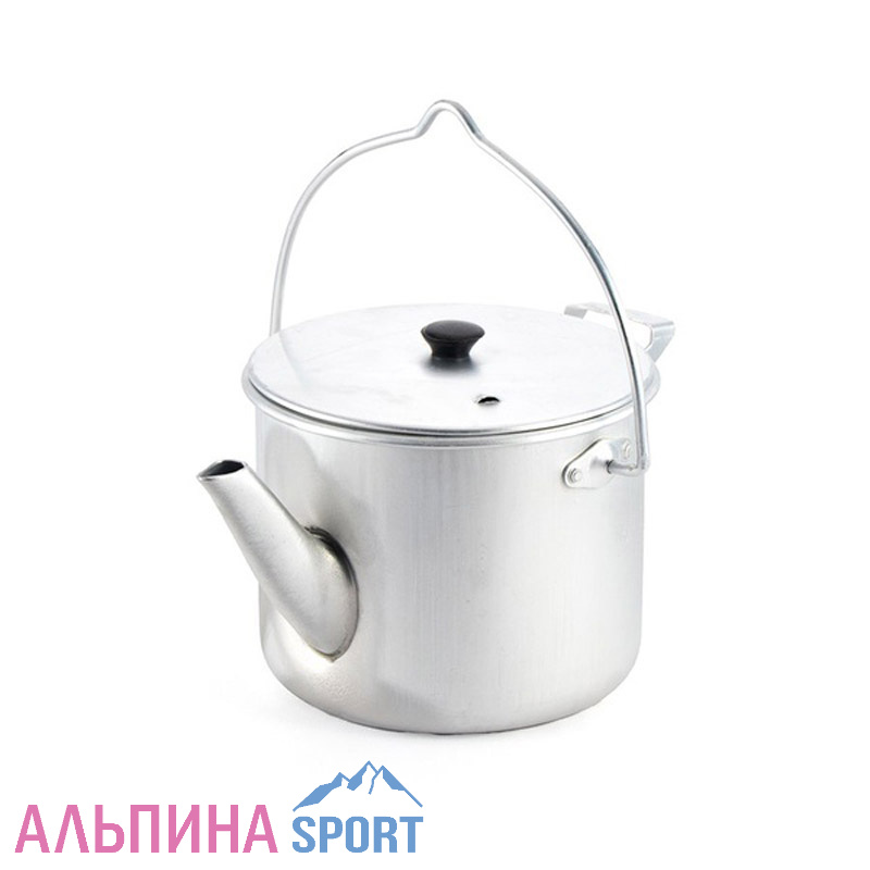 Чайник-котелок "СЛЕДОПЫТ" матовый 2,5 л, алюм