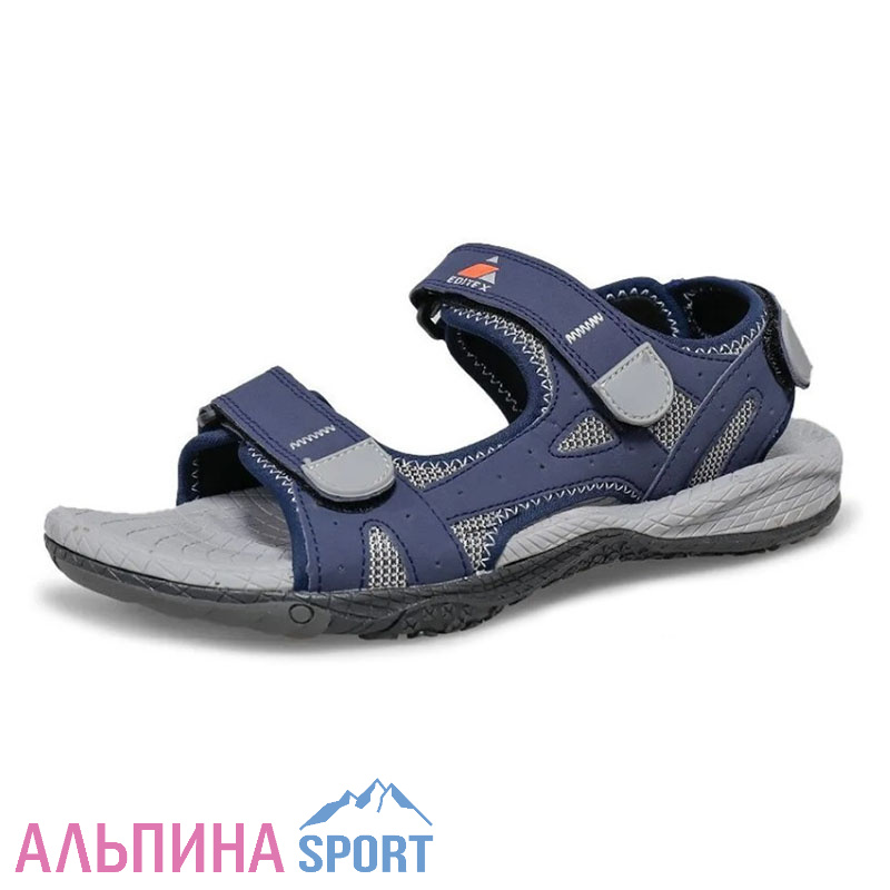 Сандалии EDITEX S7018-2 синий/серый