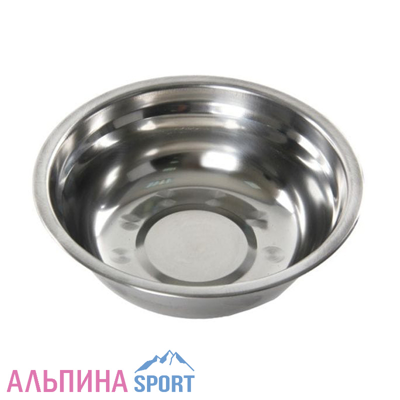 Миска Следопыт нержавейка d - 25 см, h - 7 см, 2200 мл
