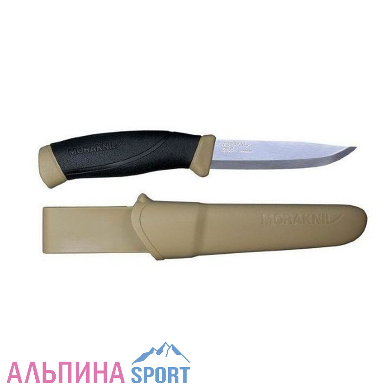 Нож Morakniv Companion Desert нержавеющая сталь песочный