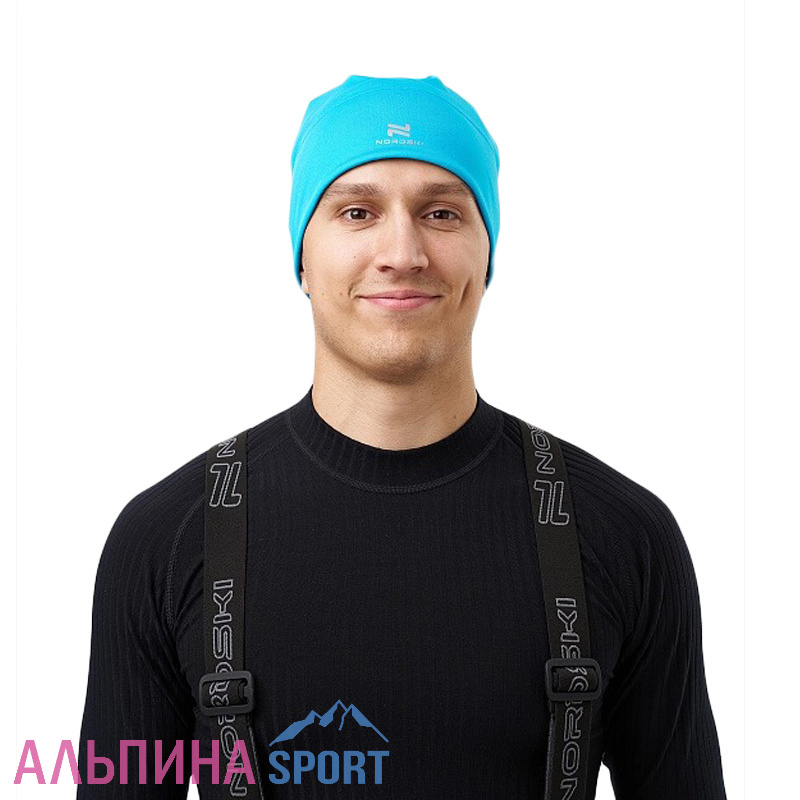 Тренировочная шапка Nordski Train Light Blue