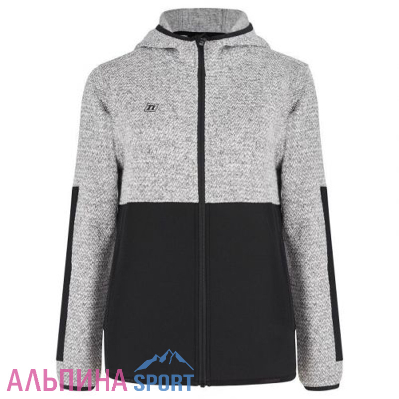 Кофта NONAME FLEECE JACKET WOS 24 GREY MELANGE женская