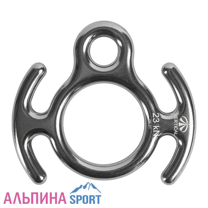 Спусковое устройство Вертикаль Восьмерка рогатая c 2 рогами дюраль