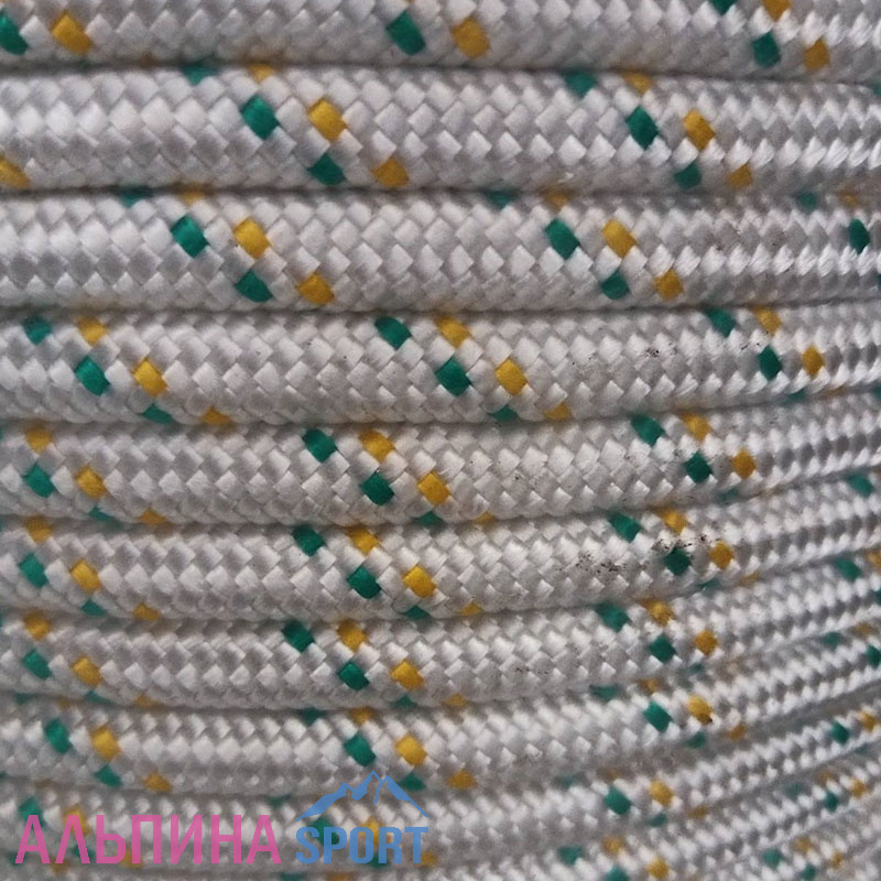 Веревка ПА 16пр d=10мм 1500кгс белая