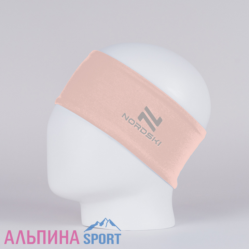 Повязка Nordski Warm Soft Pink