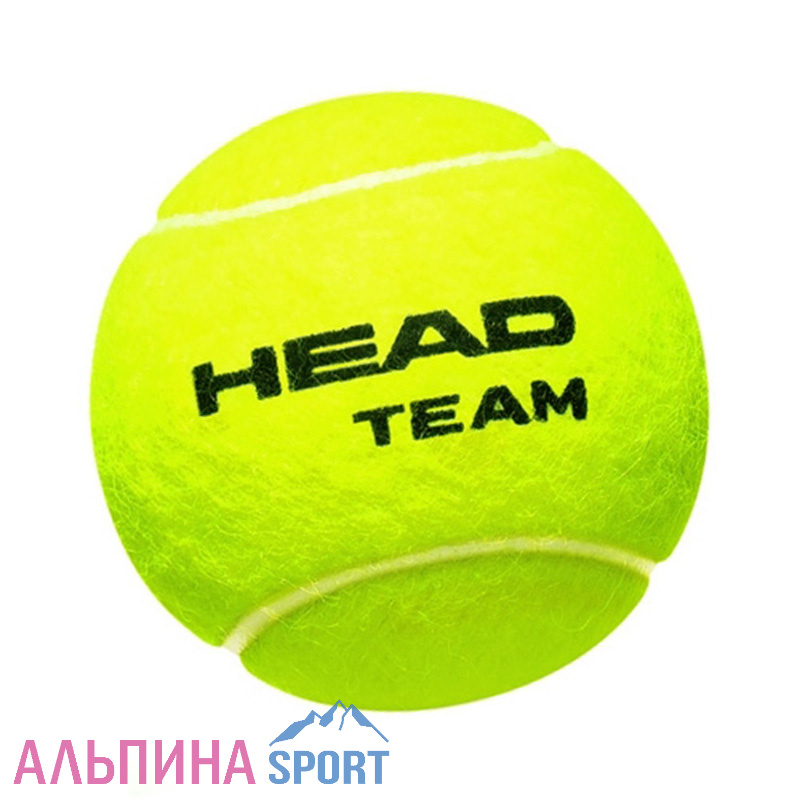 Мяч теннисный HEAD Team 3B одобрено ITF цвет жёлтый