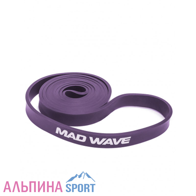 Эспандер Mad Wave Long resistance band 18.2-36.4 kg Purple