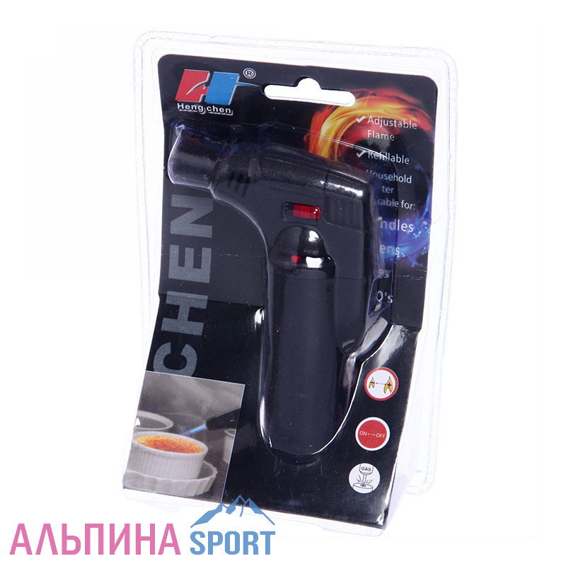Горелка газовая портотивная с пьезоподжигом,заправляемая
