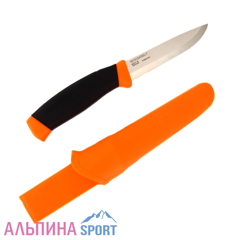 Нож Morakniv Companion F Orange, нержавеющая сталь