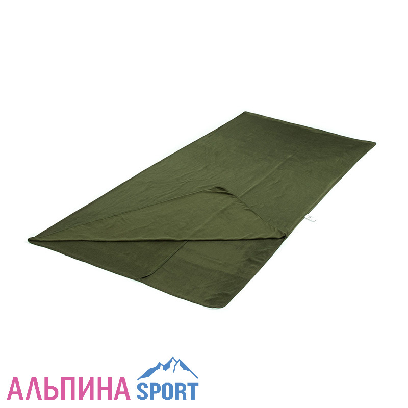 Вкладыш в спальный мешок СЛЕДОПЫТ FLEECE 190х90 см хаки