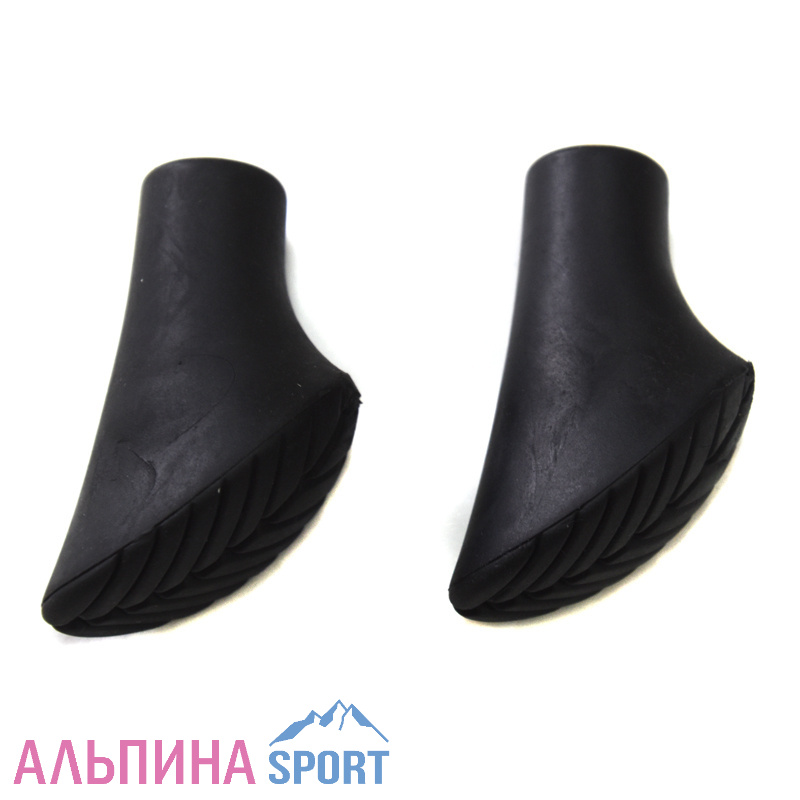 Наконечники  д/п резиновые Tramp ск.ходьба 