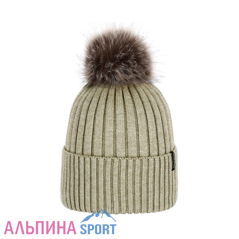 Шапка VIKING Hana Pompon Life Style Beige