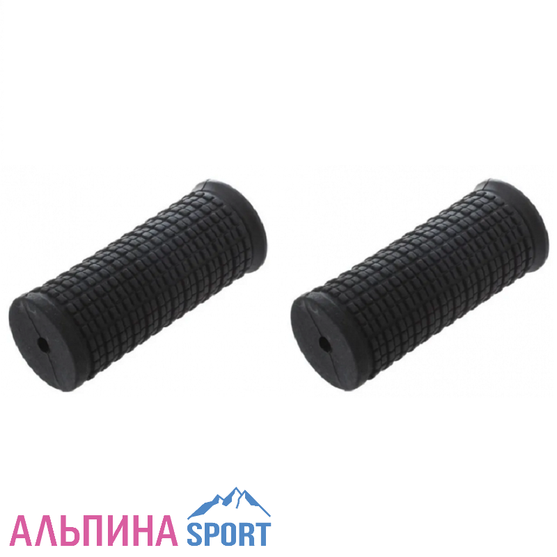 Грипсы XL-G21 мелкий шип 75 мм резиновые черные