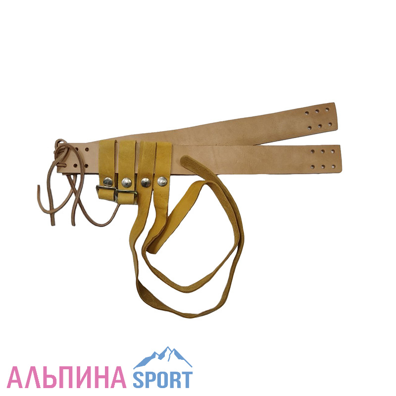 Крепление лыжное охотничье КМ009 (кожа)