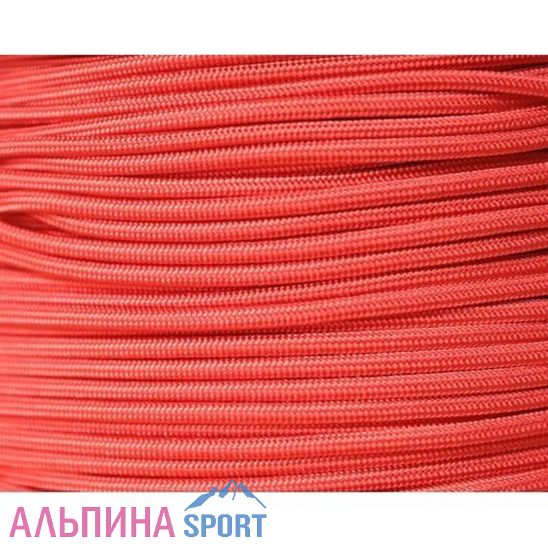 Веревка GURU репшнур Pro PES/ПА 5мм (красный)