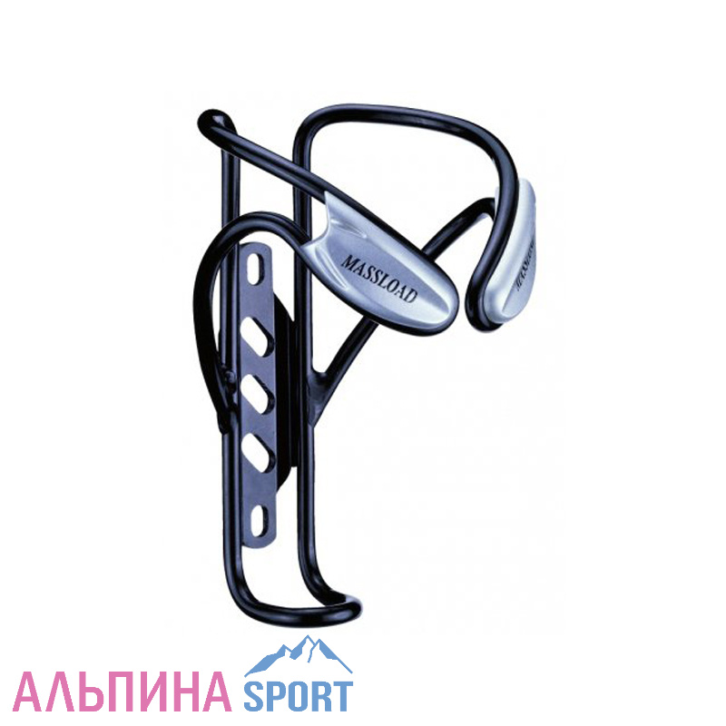 Флягодержатель Massload CL-052C алюм\пластик черный