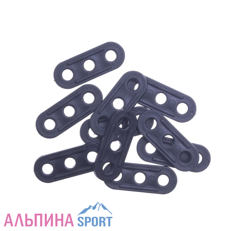 Натяжители оттяжек пластиковые "СЛЕДОПЫТ" для палаток (10 шт.)