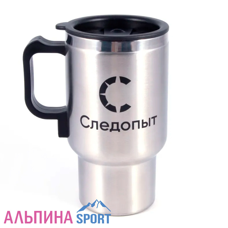 Автокружка "СЛЕДОПЫТ", с подогревом от прикуривателя
