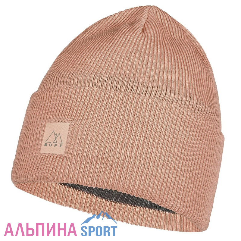 Шапка Buff Crossknit Hat Solid Pale Pink
