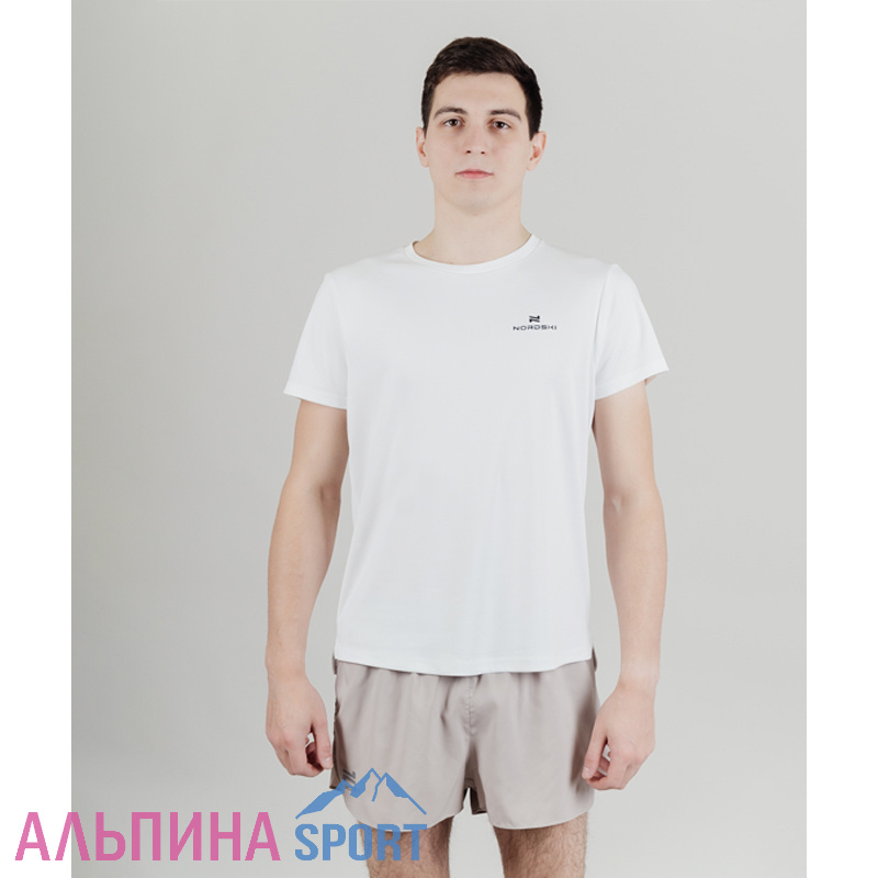 Футболка Nordski Run White