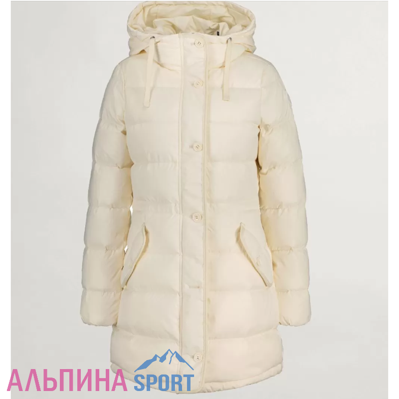 Куртка пуховая женская Women's Down Jacket кремовый р.46