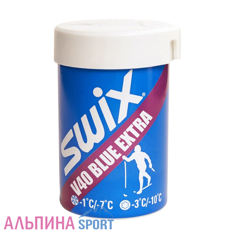 Мазь лыжная Swix Blue Extra (-1-7/-3-10°C)  45гр