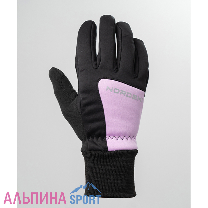 Перчатки Nordski Arctic Black/Orchid