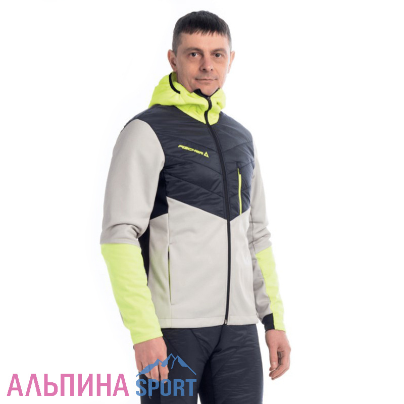 Куртка мужская FISCHER Hybrid серый