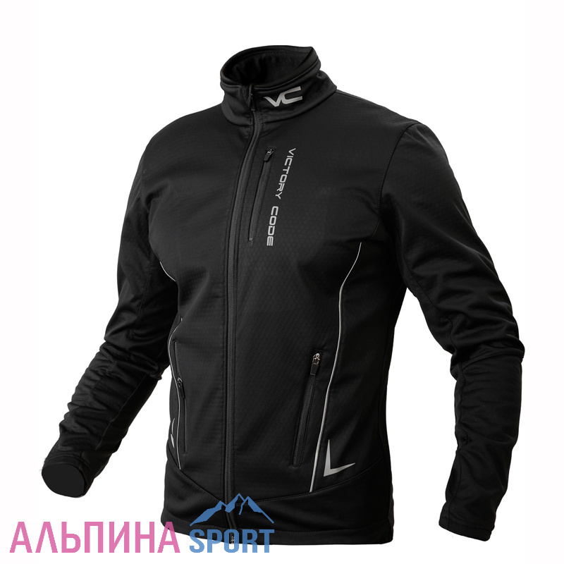 Куртка Speed Up Victory code A2 разминочная black