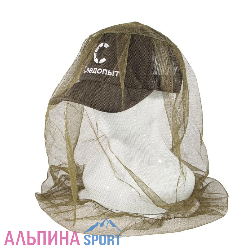 Накомарник СЛЕДОПЫТ на резиновой утяжке с фиксатором