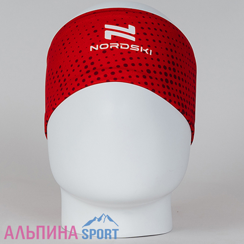 Гоночная повязка Nordski Pro Red/Black