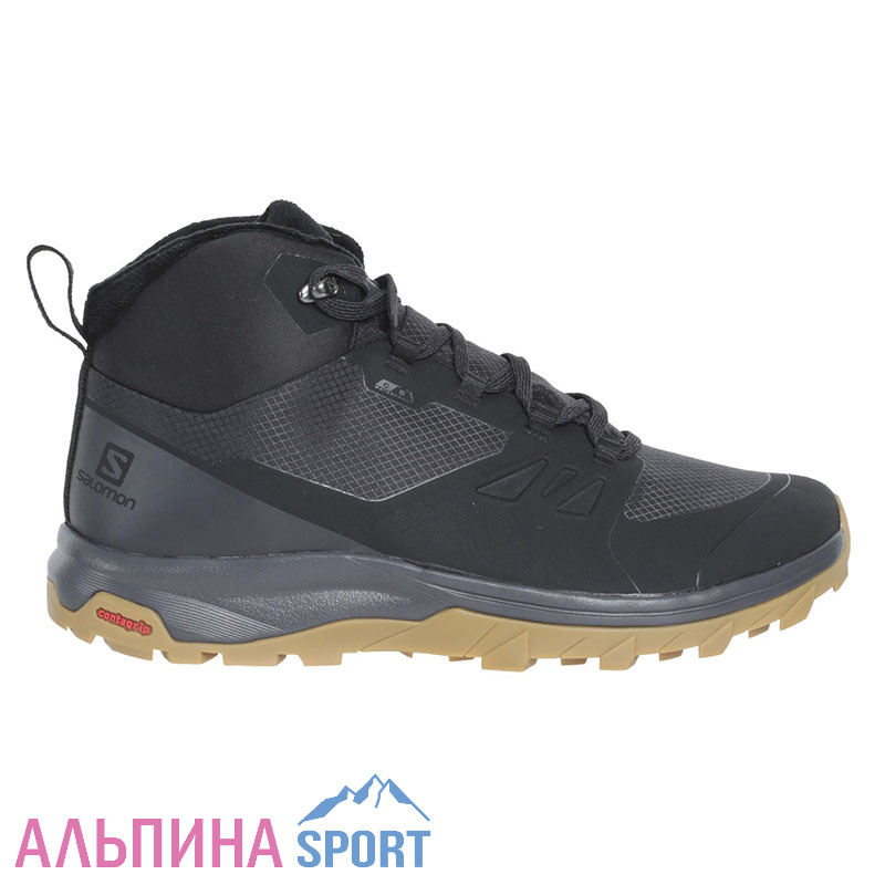 Ботинки Salomon OUTSNAP CSWP_Black/Ebony/GUM1A