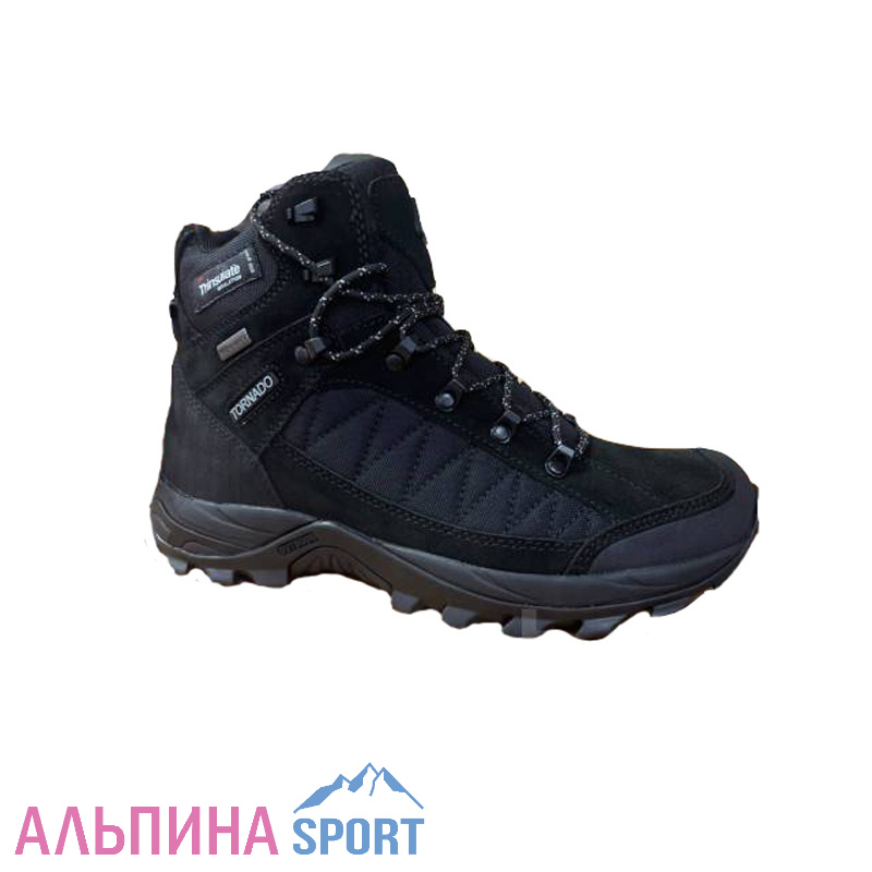 Полуботинки треккинговые Editex CROSSROAD черный