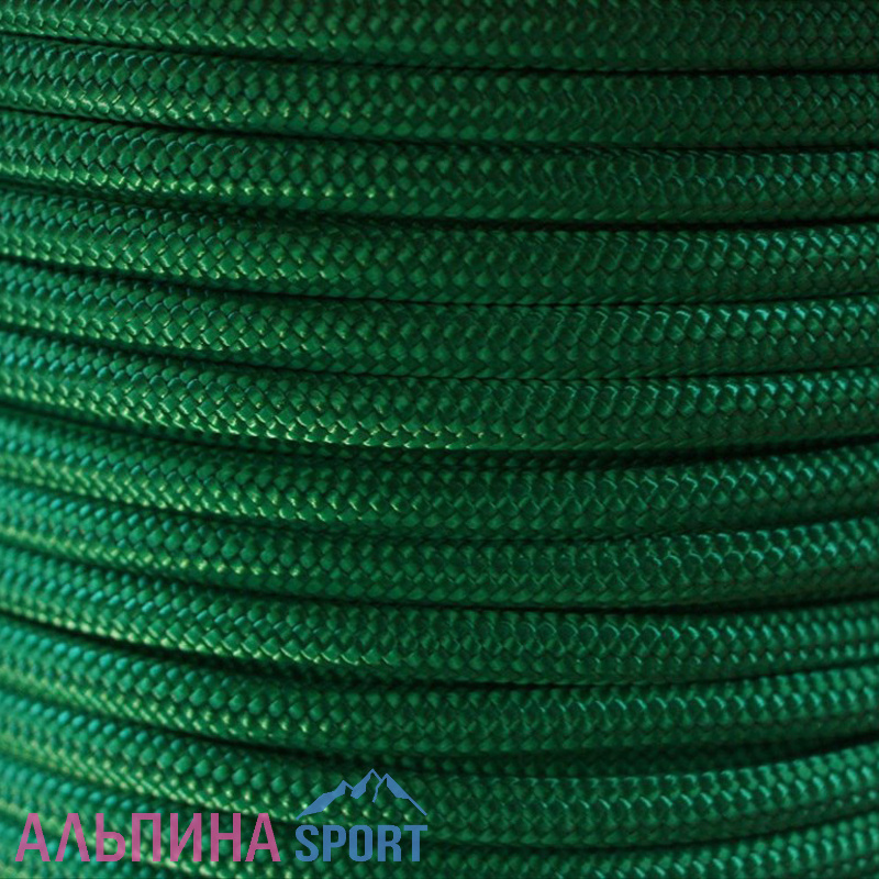 Веревка GURU репшнур Pro PES/ПА 6мм зеленый