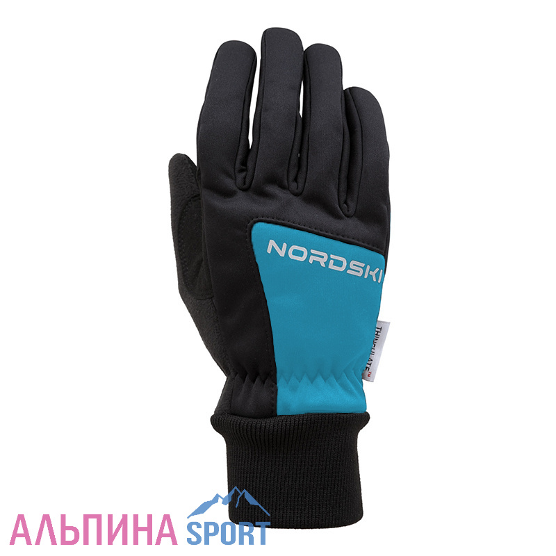 Перчатки Nordski Jr.Arctic Black/Blue (NSJ356170)
