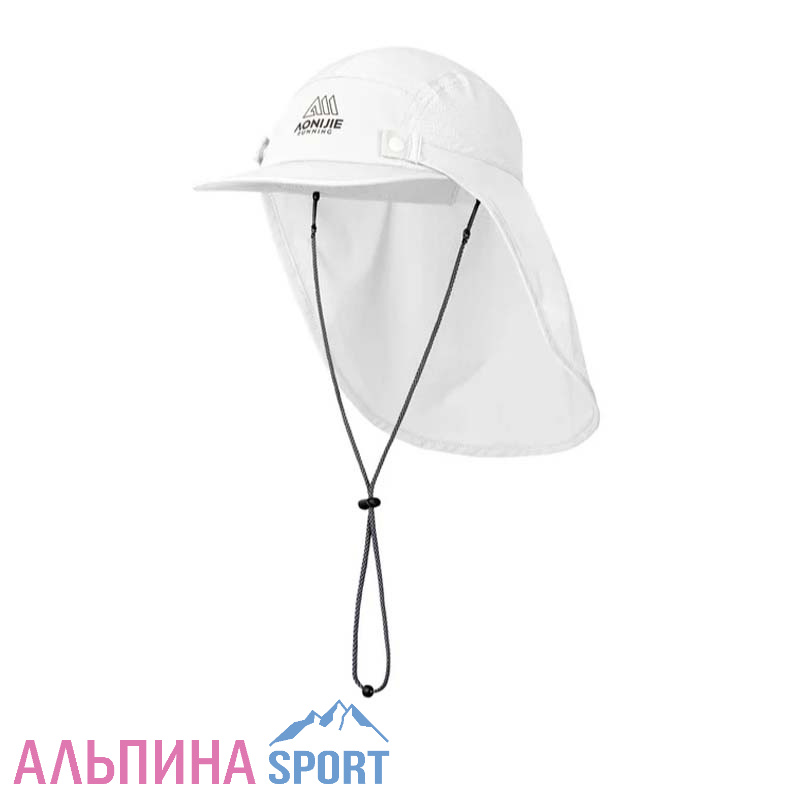 Кепка (бейсболка) Aonijie со съемной защитой от солнца E4625 белый