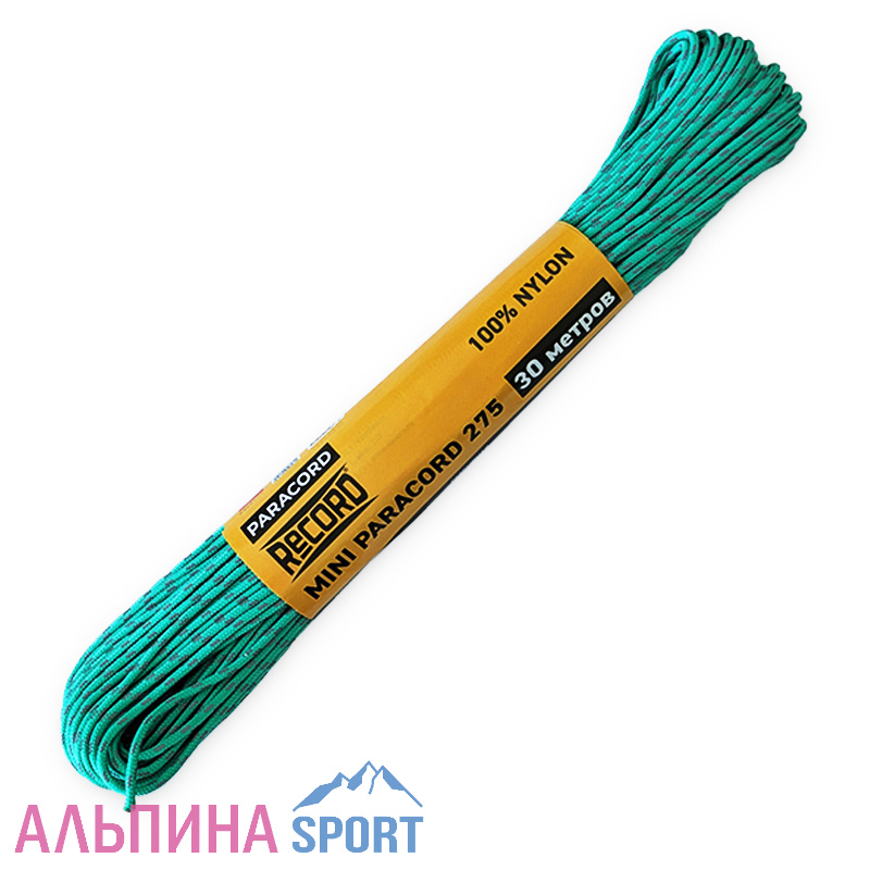 Паракорд 275 ПА d=2,2мм светоотражающий Светло-зеленый